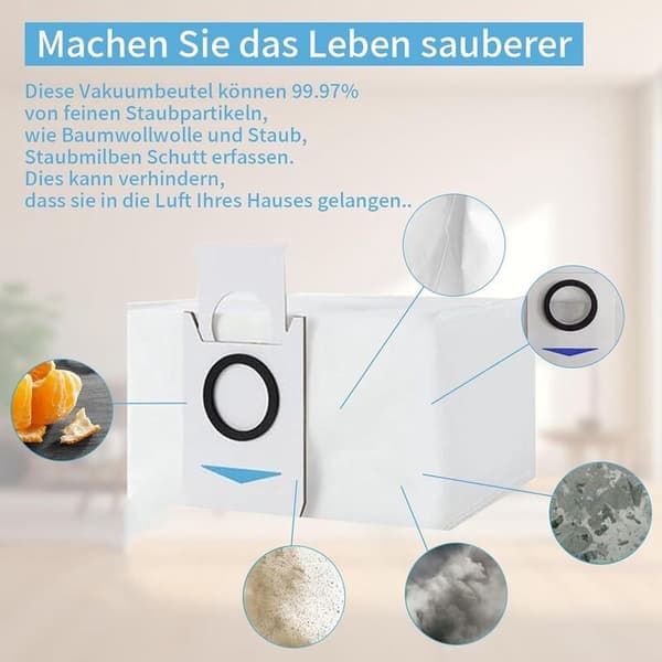 Mop-pölypussi Deebot X2 / X2 Omni / X2 Pro / DEX86 varaosiin