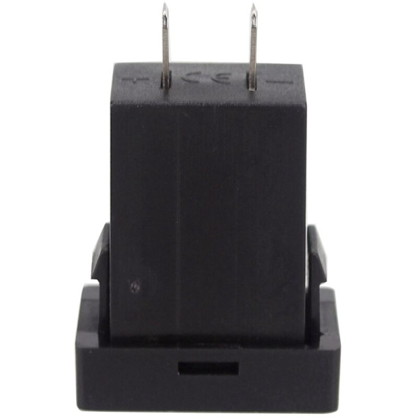 2X 12V Billader med Sikring for 5V 4.2A Telefon LED Display Voltmeter Meter (Grønn)
