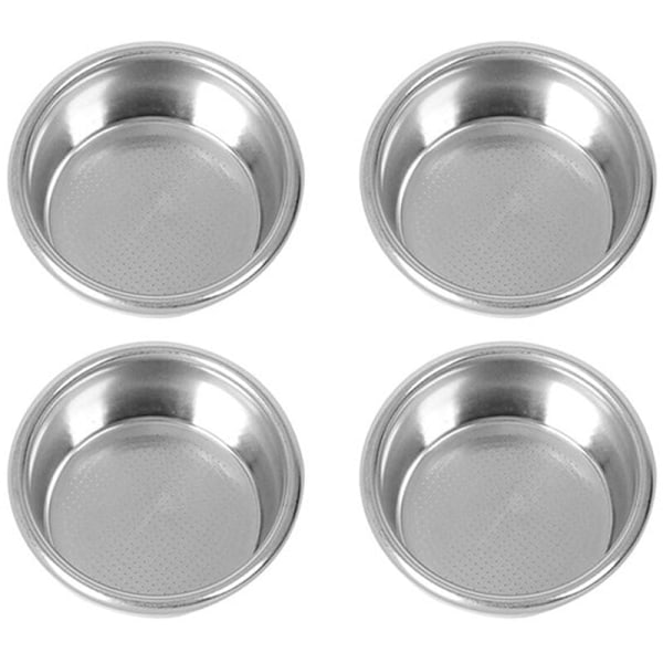 4 kpl 54 mm:n suodatinpidikettä Sage 870/875/878/880 54 mm:n puoliautomaattiseen kahvikoneen kahvaan suodattimen pohja