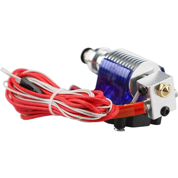 3D Printer Fjernbetjening J- med Enkelt Køleblæser til 1.75mm V6 Bowden Filament Ekstruder / 0.4 Dys 24V