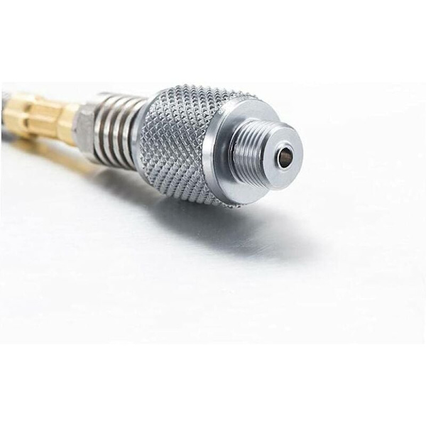 Gasspåfyllingsadapter, komfyrtilbehør bærbar gassbeholderadapter for utendørs for camping