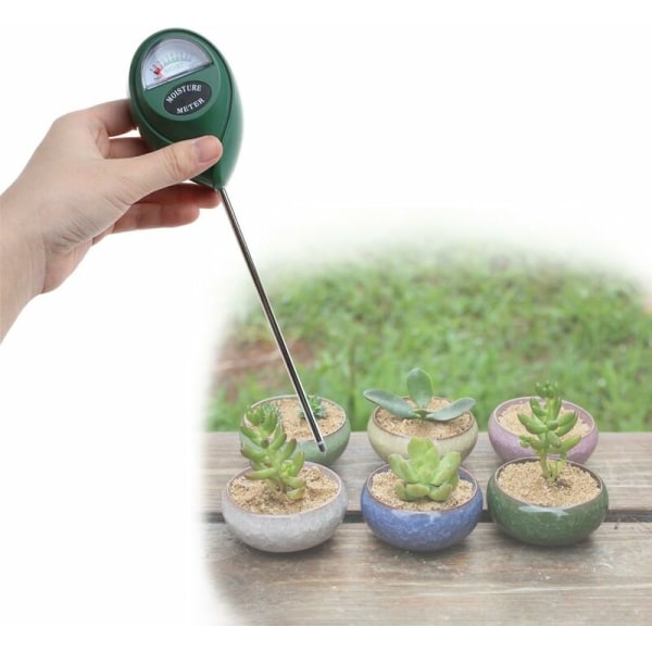 Jordfugtighedstester, fugtighedsmåler, jorddetektor til planter og blomster, plantefugtighedstester, hygrometer, jordsensor til have, landbrug