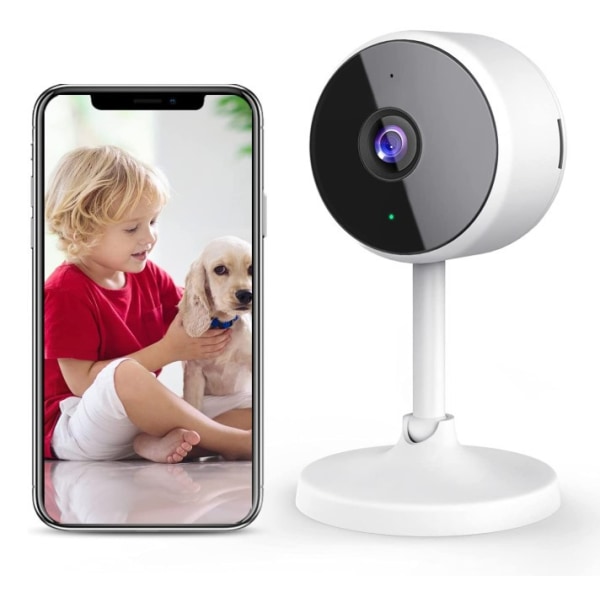 Langaton WIFI-kamera-HD1080P- baby -Night Vision liikkeentunnistus, kaksisuuntainen puhetuki ALEXA