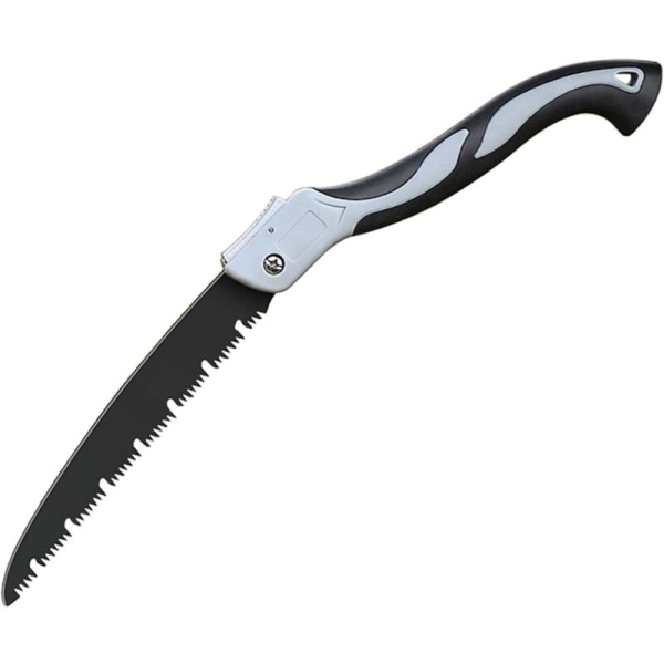 Folding Saw, Ergonomic Non-Slip Handle, Ohm Toothed Wheel and Safe Locking Mechanism