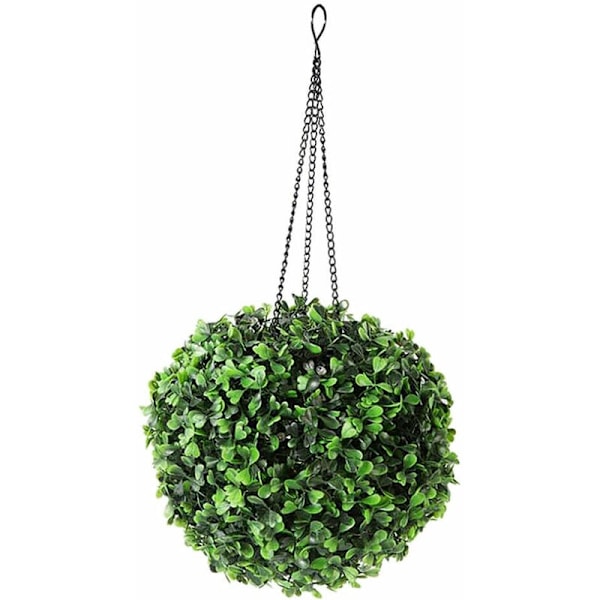 Vanntett solcellelykt hengende hage uteplass dekor topiary ball lampe 25 LED