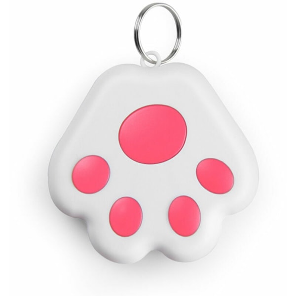 Smart GPS Tracker Hundepot BT Locator Anti-Lost Alarm Sensor Selfie Shutter Stemmeopptak for Nøkkel Lommebok Bil, Modell: Rosa - modell: Rosa, Sunny
