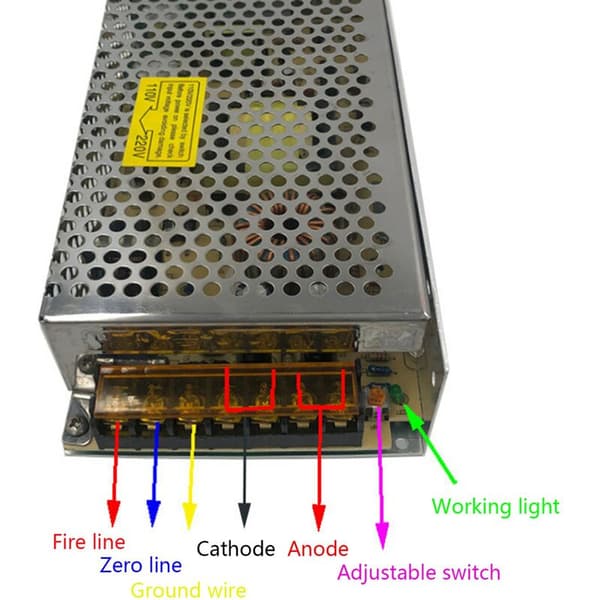 12V 10A LED-switch transformator strømforsyning 220V til 12V 120W LED-strip switch driver til LED-strip CCTV