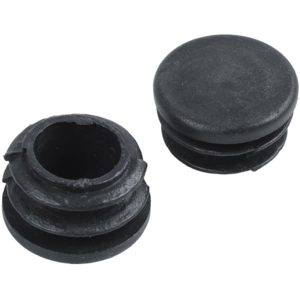 Runda möbelbensskydd i plast, 22 mm diameter, 50 st