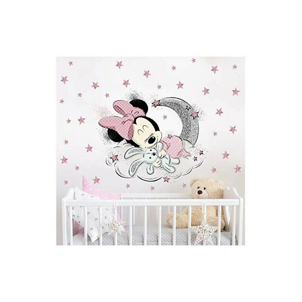XXL Mickey veggklistremer Minnie og Mickey veggklistremer Mickey barn veggklistremer babyrom veggklistremer Mickey Mouse klistremer Mickey barn klistremer