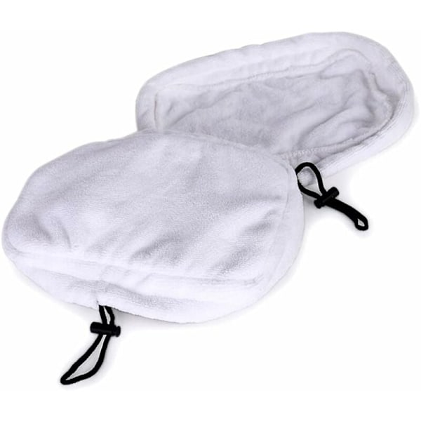 Dampmoppe 8 stk. Mikrofiberklud Mikrofiber Damprensningspuder Vaskbare Mop Udskiftningsdele