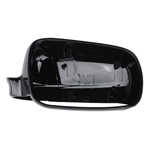 Højre sidespejlcover i blank sort plast til -Golf MK4 1999-2005 3B0857538B