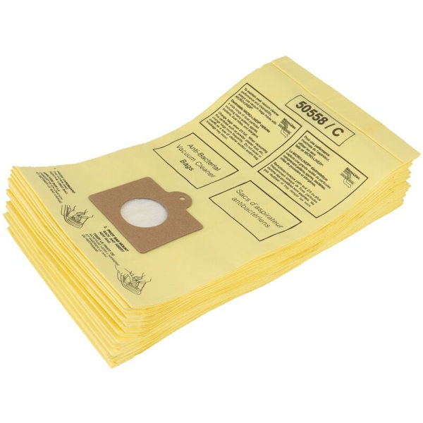 20-pack vakuumfiltrering för Style Q C 5055 50557 50558 50104, C-5 C-18 dammsugardelar