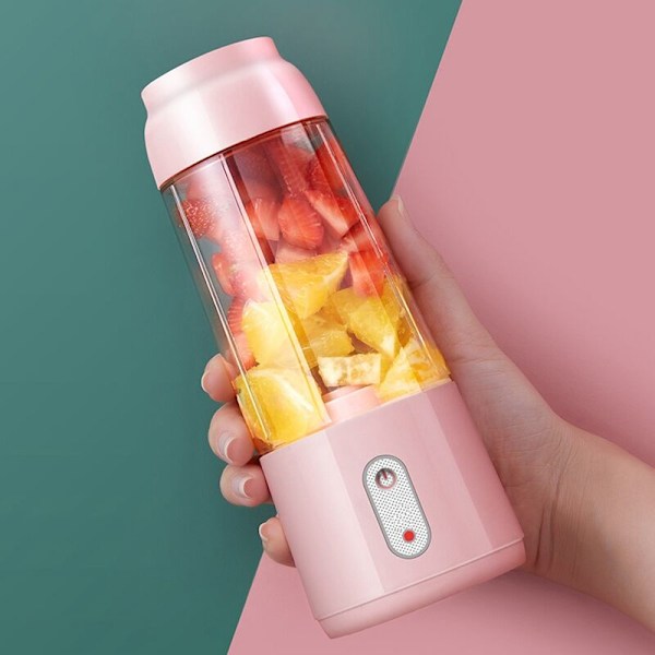 Bærbar Elektrisk USB Blender Mixer Juicer Maskine Mini Håndholdt Mad Smoothie Processor Personlig Frugt Juicer D