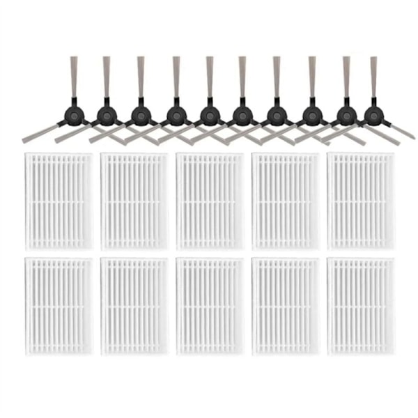 Sidebørste, HEPA-filter, reservedeler for WAP ROBOT W300 robotstøvsugere
