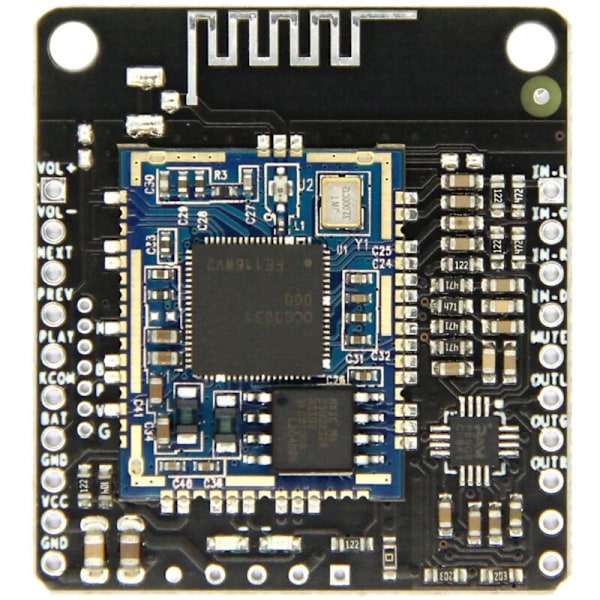 QCC3031 APTXHD Audio Input Module LINE-IN Loss HiFi Bluetooth 5.0 Receiver Board til BT-hovedtelefoner UDEN DC 3.3-4.2V