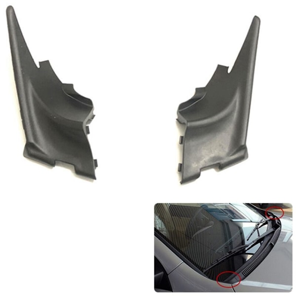 2 stk. Hættevisker Trim Deflektor Plade Hals Panel til Accent 2006-2011
