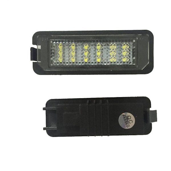 2 x 24 LED-skiltlys for B6 B7 Golf MK5 MK6