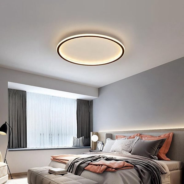 LED loftslampe 30cm Rund loftslampe Moderne dekor loftslampe til køkken, gang, kontor, veranda soveværelse 38W