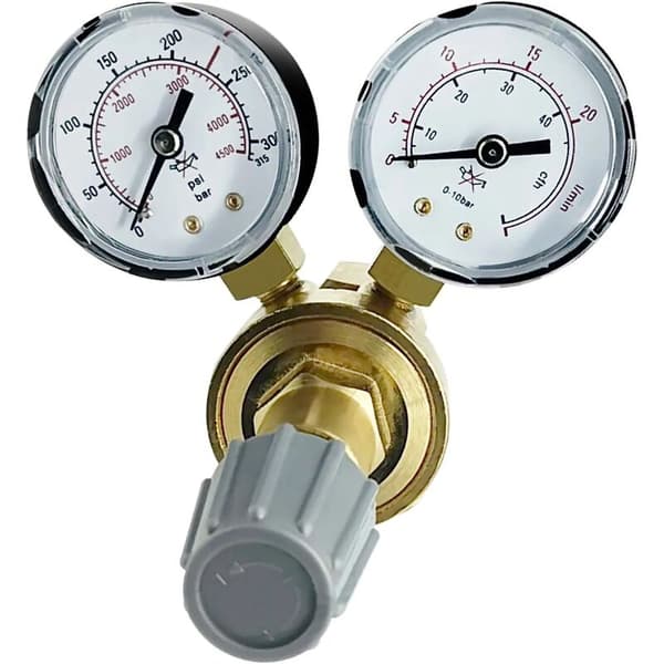 Vector Welding Universal Tryckreducer för Argon CO² Helium W Skyddsgascylinder 21.8 x 1/14\"
