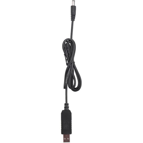 USB DC 5V till DC 12V 2.1mm X 5.5mm Modulomvandlare Hankontakt Tunn DC-strömkabelkontakt, USB till DC-kabel -1M (5V till DC 12V)