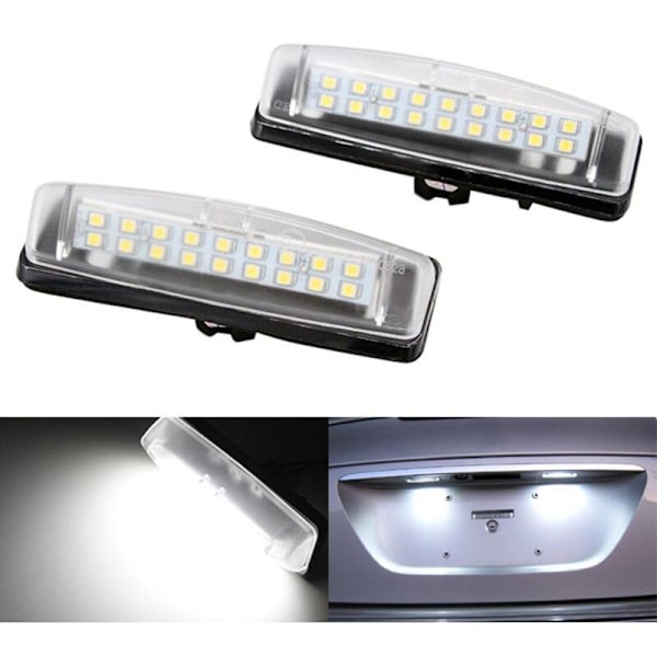 LED-nummerpladelys Canbus til Sienna Prius Yaris Sedan IS300 GS300 81271-30290