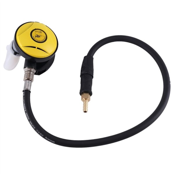 Scuba Diving Dykker Regulator Dykking Snorkel Rør Snorkling Utstyr Trykkreduksjon 2E Scuba Diving Regulator-Gul