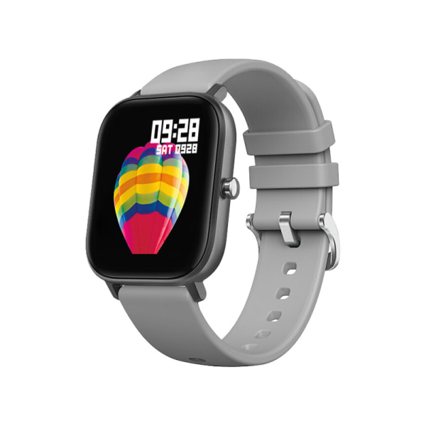 Fitness tracker , fitness med pulsmätare smart watch grey