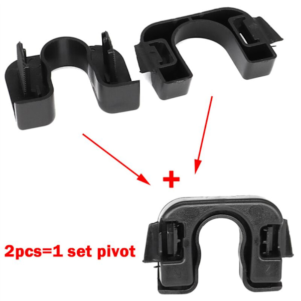 3X Baklucka Lastutrymmes Skyddshyllor Klämmor Hållare för Focus MK3 3 Mondeo 4 MK4 Fiesta MK7 MK8 1539663