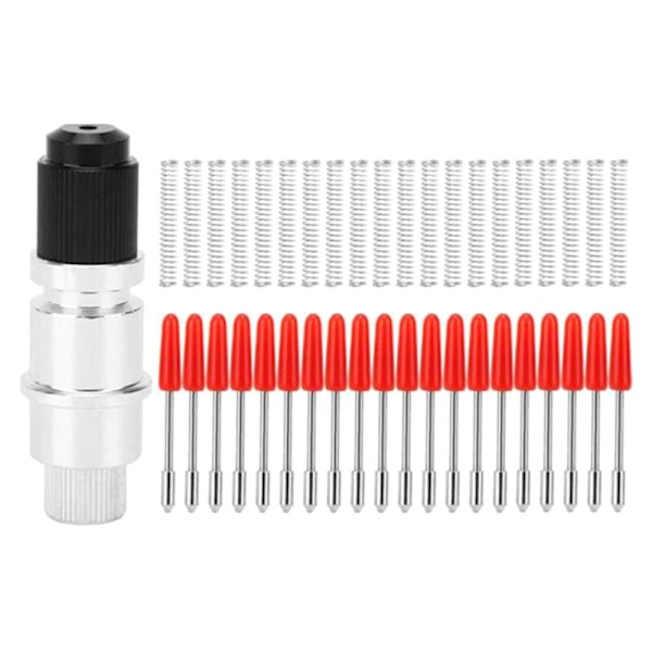 Graphtec CB09 CB09U Silhouette Cameo Holder med 20 stk 60 graders kniver, rød vinylkutter plotter