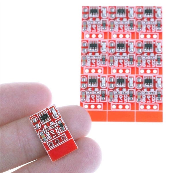 100 stk. TTP223 Taktil Tast Modul Touch Knap Selvlåsende Kapacitive Kontakter/Enkel Kanal Latching