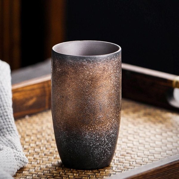 230ML Japansk stil tekopp håndmalt keramisk steintøy kopp kjøkken drikkeware C