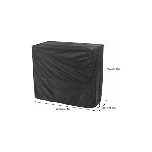 Utomhusgrillskydd Vattentätt BBQ-grillskydd för Anti-UV Dammtätt Fuktsäker (80cm x 66cm x 100cm)