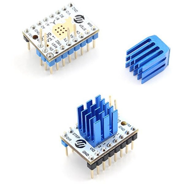 3D-skriverdel TMC2209 V1.2 Motordriver Stepper Kompatibel med SKR V1.3 Mini E3-kort/MKS GEN L V2.0/I3-kort