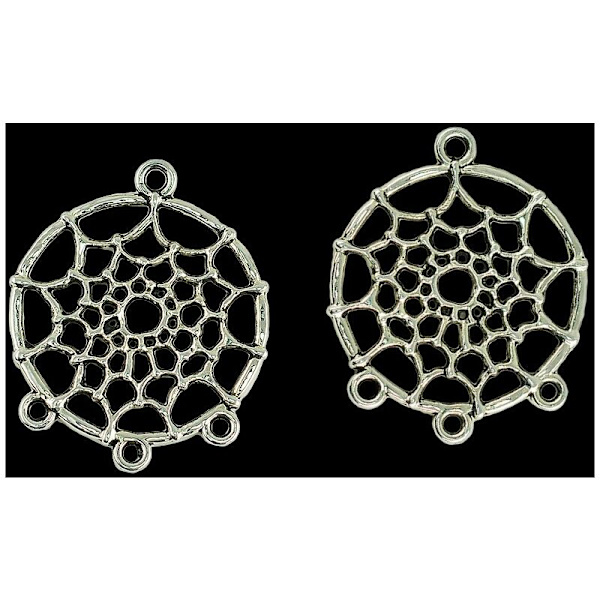 20 kappaletta Vintage Good Dream Catcher Charm -riipuksia liittimiä DIY-korujen löytämiseen