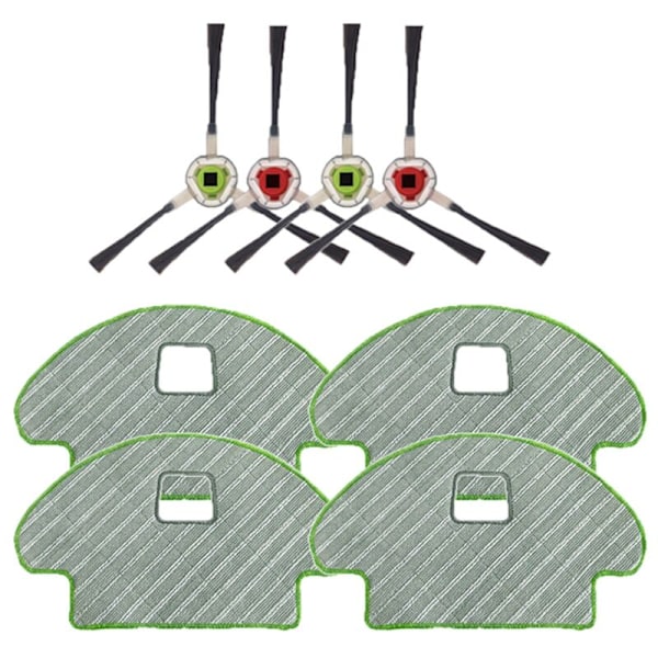 8 kpl Vaihtotarvikkeita Combo 113 R113840 -erikoisvaraosia imurointirobotin puhdistukseen