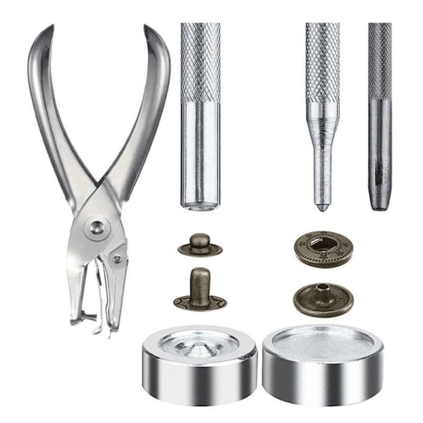 120 stk. Øyebolter for presenninger, Øyeboltsett med vaskemaskin, 5 mm metallsett, syøye for gardiner, Øyebolt tang for presenning, Øyebolt tang for presenning