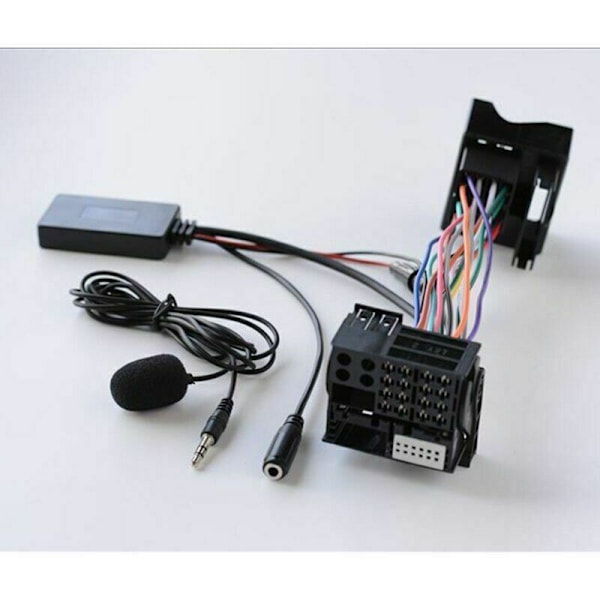 Bilmusikkadapterenhet med mikrofon Handsfree Bluetooth AUX 5.0 for Audi A4 B7 TTs TT A8 R8