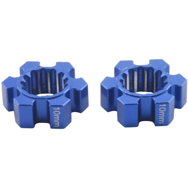 För 2 st legering fälgnav Hex 10 mm tjocklek 7756 7756X 7756R 7756G för 1/5 8S A RC-bil