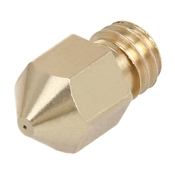 MK8 Extrudermunstycke, 0,4 mm Extrudermunstycke i mässing, Lämplig för 1,75 mm 3D-skrivarmunstycke Förbrukningsartiklar (10-pack)