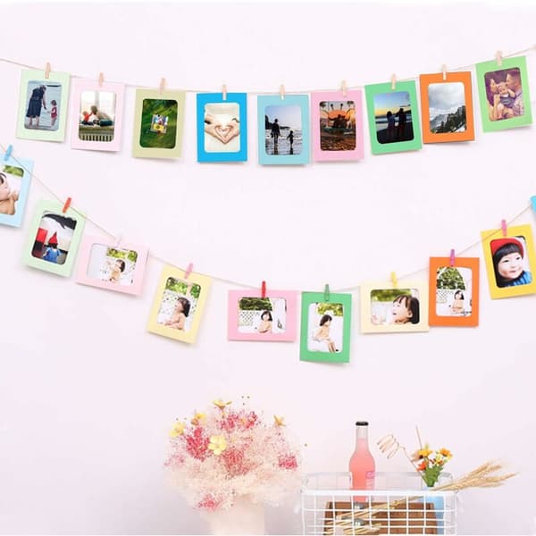 30 Henge DIY Papir Bilderammer-