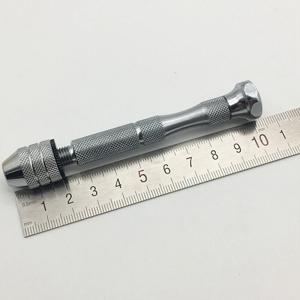 Aluminiumlegering roterande stift skruvmejsel handborr klockchuck urmakarens reparationsverktyg