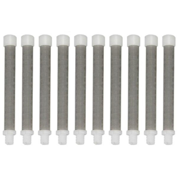 10 stk Airless Filter Serie 60 Airless Spray Filter Laget av 304 Rustfritt Stål for Korrosjonsbestandighet av Airless Malingssprøyting