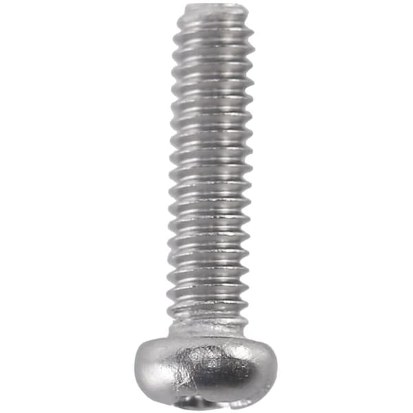 M2 x 8mm Bolt og Phillips Pan Skrue i 304 Rustfrit Stål 60stk