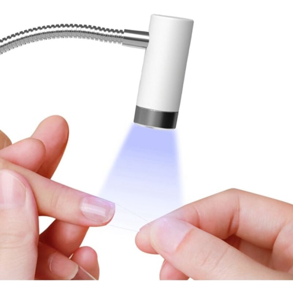 Intelligent Sensor Nagellampa Terapi Lampa USB Uppladdningsbar El Lagring Nagellampa Hastighet Torkning Bakning Ljus
