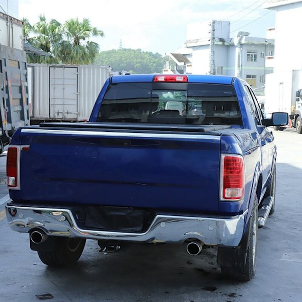 Krom Tailgate Trunk Dörr Trim Gjutning Passar för Ram 1500 2010 2011 2012 2013 2014 2015 2016 2017 Biltillbehör