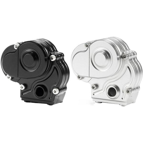 Växellådskåpa, växellådslock för Axial 1/18 UTB18 CAPRA RC klätterbil uppgraderingsdelar, silver