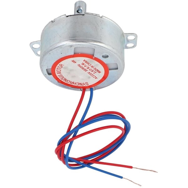 AC synkronmotor 220V-240V 4W 3RPM CCW/CW 20mm tykkelse