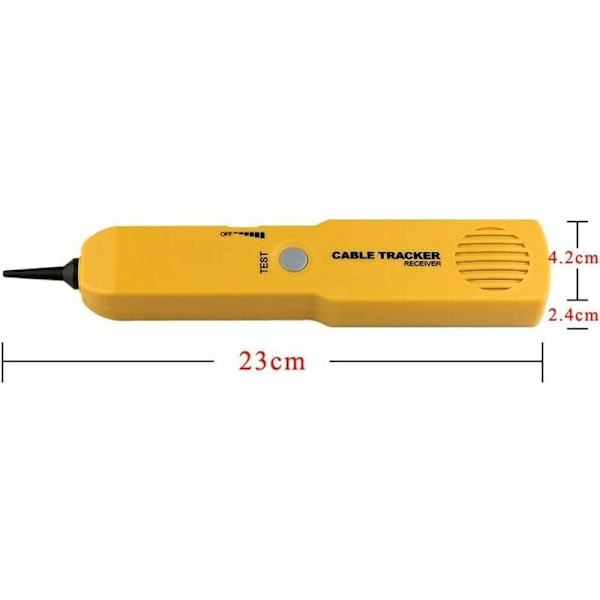 Nettverkskabeltester, elektrisk kabeldetektor, linjelokator, ledningsfinner, sporingsett, RJ11 for nettverkskabel