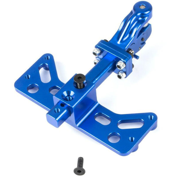 Justerbar Tilhengerfeste i Metall, Klatrende Bilmodell, Biltilbehør Kompatibelt for 1/6 Scx6 Rc Trx6, Blå