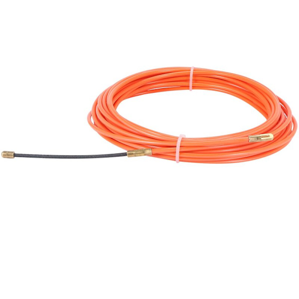 4 mm 10 meter dragtråd, orange nylon elektrisk kabel dragtråd, dragfjäder, fiskband